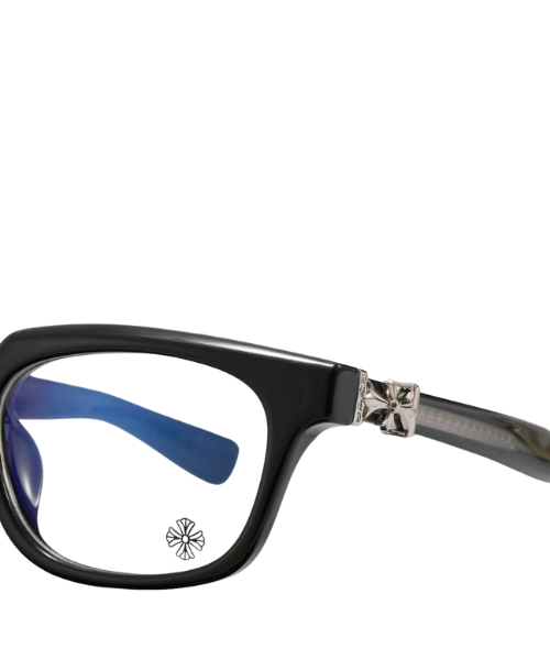 Chrome Hearts Glasses Blue Light Clear-Silver