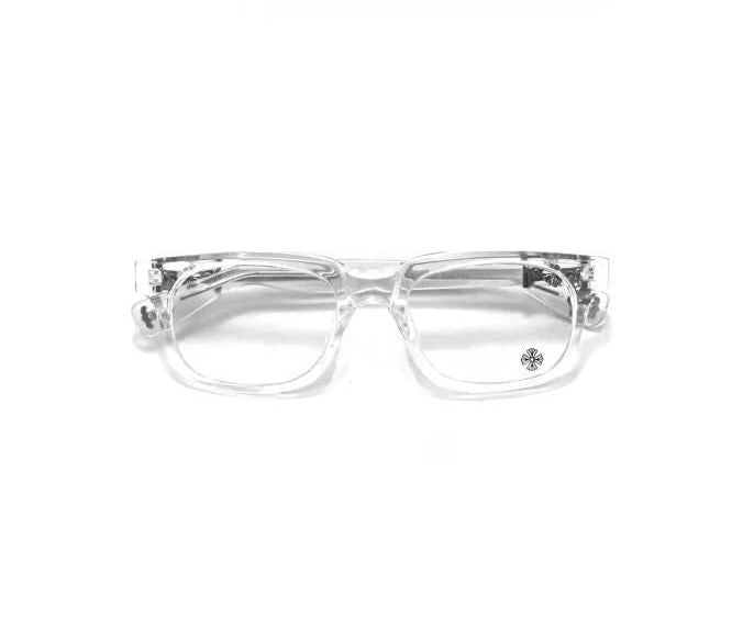 Chrome Hearts Glasses Blue Light Clear-Silver