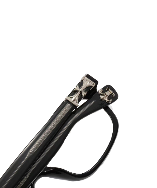 Chrome Hearts Glasses Blue Light Clear-Silver