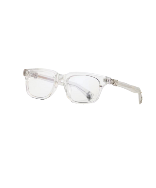 Chrome Hearts Glasses Blue Light Clear-Silver