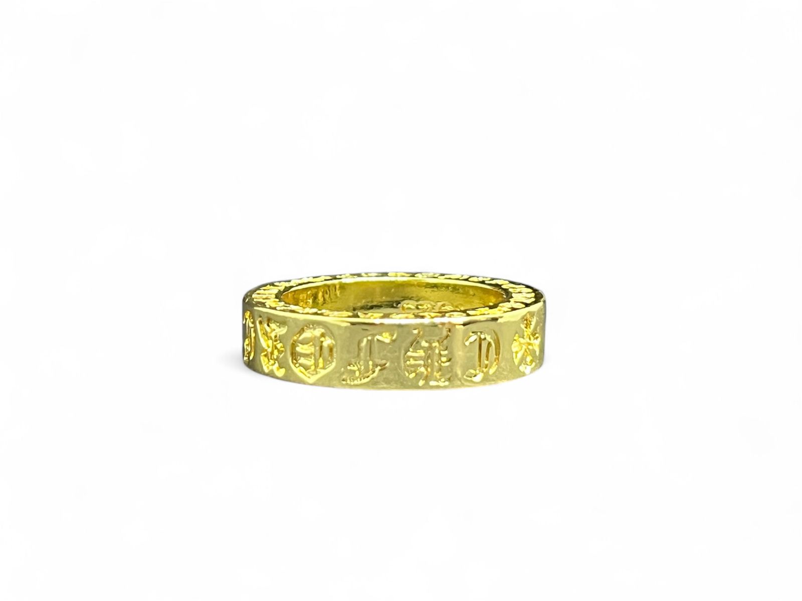 Chrome Hearts Forever Gold Ring