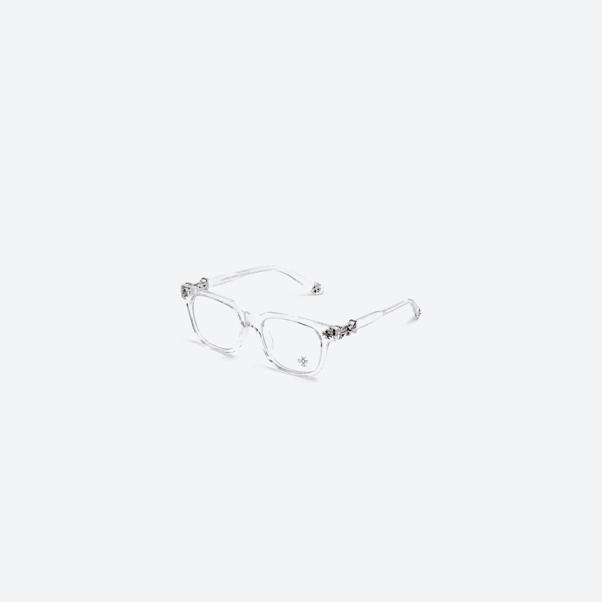 Óculos Cross Silver FERIZ transparente, vista em três quartos